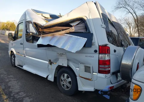 2014 Mercedes-Benz Sprinter 2500 from USA, damaged, VIN WDAPE7DD4E5831200